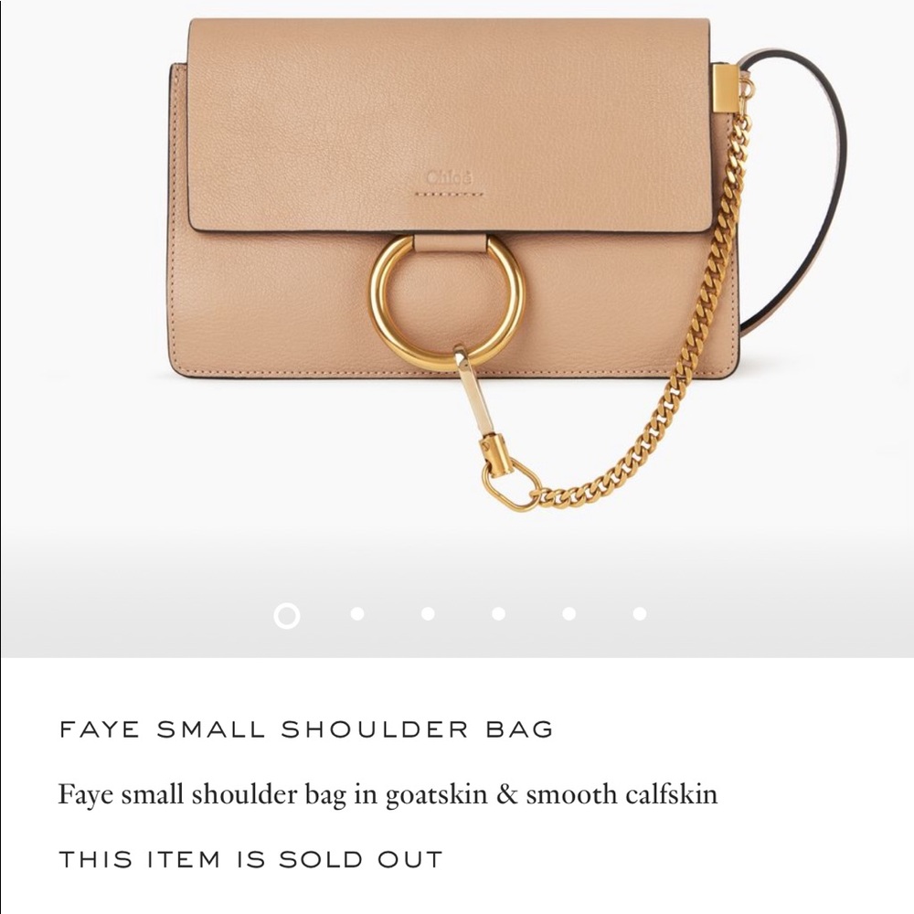 Chloe Faye leather bag - sold out